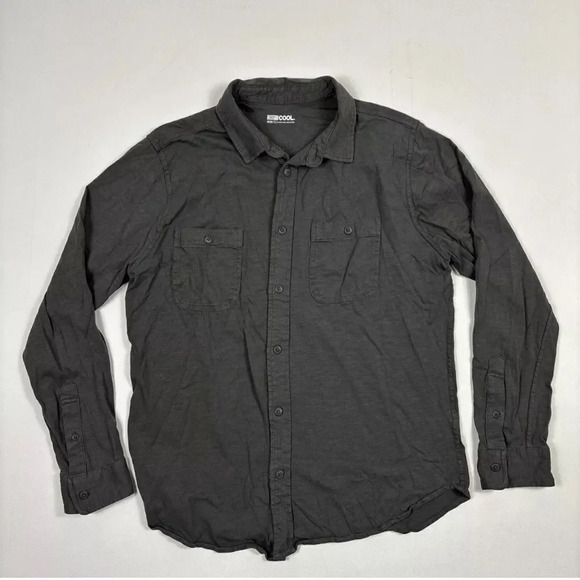 32 Degrees Men's Long Sleeve Button Down Shirt - Picture 5 of 9